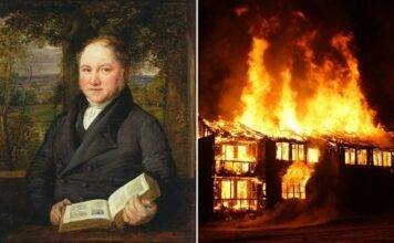 John Varley, Uranus și casa în flăcări