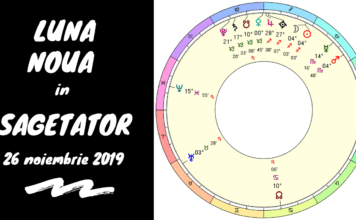 Luna Nouă în Săgetător – 26 noiembrie 2019