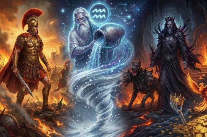 Conjunctia Marte Pluton Varsator Conjuncția Marte–Pluton în Vărsător din 28 ianuarie 2026 – simbolism astrologic